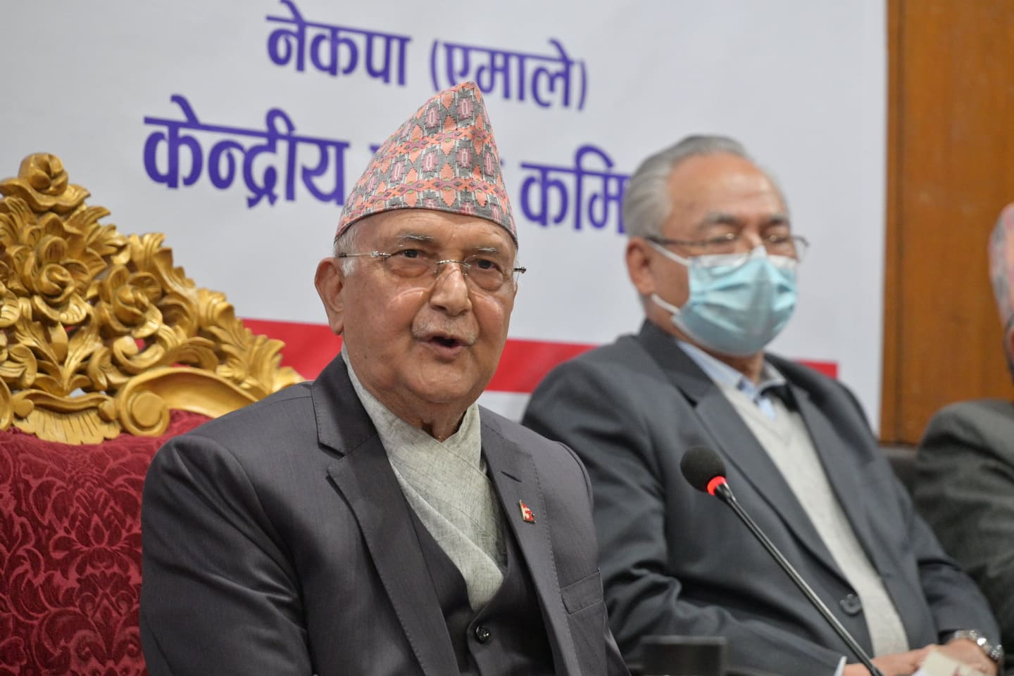 केपी ओलीले भने- माधव नेपालसहित निष्कासित व्यक्तिहरूको गुटलाई पार्टी मान्न सकिँदैन
